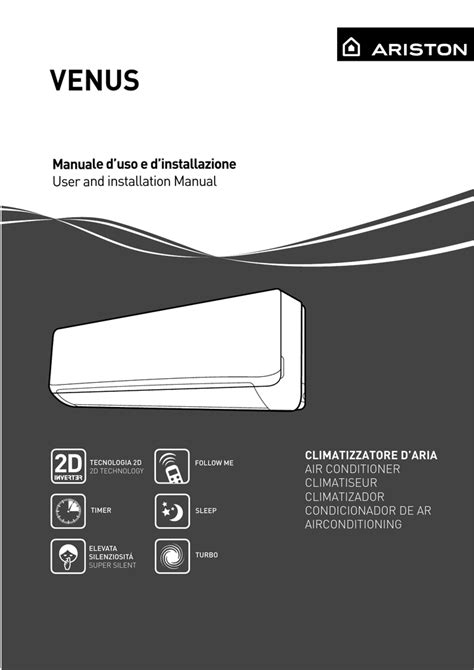 condizionatore ariston 2d inverter pro istruzioni